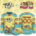 Custom Nashville Predators Scooby Doo Night Jersey Unique Gifts For Hockey Lovers - Gearneko