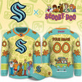 Custom Seattle Kraken Merch Scooby Doo Night Jersey Presents For Fans - Gearneko