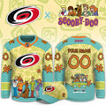 Personalized Carolina Hurricanes Merch Scooby Doo Night Jersey Presents For Carolina Hurricanes Lovers - Gearneko