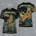 Metallica Life Burns Faster Sphere Las Vegas Week 4 Night 1 And 2 2026 Combined Venue Poster October 22 24 2026 Two Sided All Over Print Shirt - Gearneko