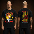 Slayer Reign In Blood 40th Anniversary Merch Tee Do You Want To Die Two Sided Unisex Black T Shirt - Gearneko