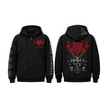 Sunve Merchandising Store Dark Funeral Zip Hoodie Metalheads Hooded Sweatshirt - Gearneko