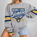 Milwaukee Brewers Merch 2026 World Champions Sweatshirt Milwaukee Brewers Apparel Fan Gear - Gearneko