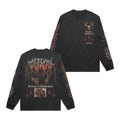 Whitechapel Merch Inverted Cross Long Sleeve Shirt Whitechapel Apparel The Diseased Best Gifts - Gearneko