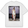 Jenna Ortega Vogue Magazine Won’t Be Boxed In Fashion Poster Graphic Shirt Jenna Ortega Clothes - Gearneko