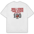 Ball State Vs Sac State 2026 T-Shirt Ball State Cardinals Clothing Fan Gifts - Gearneko
