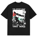 Turnstile Merch The Artist Must Take Sides Washington Monument Washington DC Shirt Turnstile Clothing - Gearneko