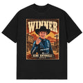 Kimi Antonelli Merch Mercedes AMG Petronas F1 Winner Austin GP Texas Poster Graphic T-Shirt - Gearneko