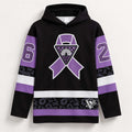 Pittsburgh Penguins Hockey Fights Cancer Hoodie Pittsburgh Penguins Merch Fan Gear - Gearneko