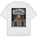 Haywire Merch With Dark Thoughts And Gvllow United States Tour Shirt Haywire Clothes - Gearneko
