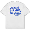 HRVY Merch Cynical Who Made Your Heart So Cynical T-Shirt HRVY Clothing Music Lover Gifts - Gearneko