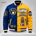 Milwaukee Brewers Merch World Series Champions 2026 Jacket Milwaukee Brewers Apparel - Gearneko