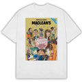 Macleans The New Canadian Canon Magazine Cover Poster T-Shirt Maclean Magazine Clothing - Gearneko