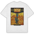 Rush Merch Fifty Something Tour Heritage Bank Center Poster Graphic T-Shirt Rush Clothes - Gearneko