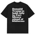 President Trump Holds A Rally In Fort Myers FL T-Shirt Gift Ideas For Activists - Gearneko
