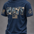 US Navy 250Th Anniversary American Graphic T-Shirt US Navy Clothing - Gearneko