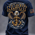 US Navy 250Th Anniversary Honor Courage Commitment T-Shirt US Navy Apparel - Gearneko