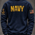 US Navy 250Th Anniversary Veteran American Sweatshirt US Navy Apparel - Gearneko