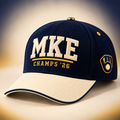 Milwaukee Brewers Merch 2026 World Champions Hat Milwaukee Brewers Baseball Cap - Gearneko