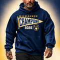 Milwaukee Brewers 2026 World Champions Hoodie Milwaukee Brewers Gear - Gearneko