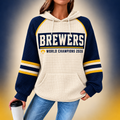 Milwaukee Brewers 2026 World Champions Hoodie Brewers Championship Apparel Fan Gear - Gearneko