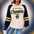 Milwaukee Brewers Merch 2026 World Champions Hoodie Good Gifts For Brew Crew - Gearneko