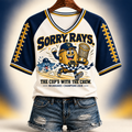 Milwaukee Brewers 2026 World Champions V-Neck Shirt Sorry Rays Shirt - Gearneko