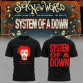 System Of A Down Merch x Sick New World Texas 2026 Event Shirt System Of A Down Apparel - Gearneko
