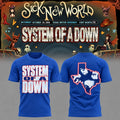 System Of A Down Merch x Sick New World Texas 2026 Event Shirt System Of A Down Clothes - Gearneko