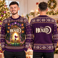 Disney Hexed Enchanted Forest Ugly Christmas Sweater Disney Clothing Xmas Gifts - Gearneko