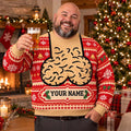 Personalized Funny Dick Head Christmas Ugly Sweater Funny Adult Xmas Clothing Christmas Gift Ideas - Gearneko