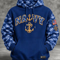 US Navy 250Th Anniversary Veterans Commemorative Hoodie US Navy Apparel Gifts For Veterans - Gearneko