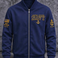 US Navy 250Th Anniversary American Navy Veteran Jacket United States Navy Apparel - Gearneko