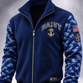US Navy 250Th Anniversary American Veteran Jacket US Navy Apparel Gifts For Veteran - Gearneko