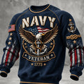 US Navy 250Th Anniversary American Veteran Sweatshirt US Navy Clothing Gifts For Veterans - Gearneko
