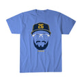 Aaron Ashby Milwaukee Brewers Merch 2026 Postseason T-Shirt Blank Face Shirt - Gearneko