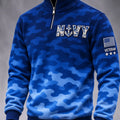 US Navy 250Th Anniversary Veteran American Zip Sweatshirt US Navy Apparel Gifts For Veterans - Gearneko