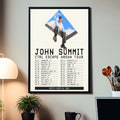 John Summit Ctrl Escape Arena North American Tour 2026 Home Decor Poster John Summit Merch - Gearneko