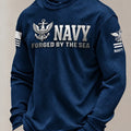 US Navy 250Th Anniversary Forged By The Sea Long Sleeve Shirt US Navy Clothing Veteran Gifts Ideas - Gearneko