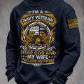 US Navy 250Th Anniversary I Fear God And My Wife You Are Neither Long Sleeve Shirt US Navy Apparel - Gearneko