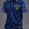 US Navy 250Th Anniversary Veteran Pride Polo Shirt US Navy Apparel Gifts For Him - Gearneko