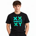 Brandi Kruse Athletics XX XY Black T-Shirt XX XY Athletics Apparel Streetwear Clothing - Gearneko