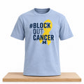 Michigan Wolverines Block Out Cancer Medicine T-Shirt Michigan Wolverines Clothing - Gearneko
