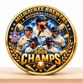 Milwaukee Brewers 2026 World Series National League Champs Coin Milwaukee Brewers Table Decor - Gearneko