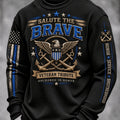 US Navy 250Th Anniversary Anchored In Honor Long Sleeve Shirt US Navy Clothing - Gearneko