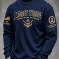 US Navy 250Th Anniversary Iron Tide Long Sleeve Shirt US Navy Apparel Gifts For Veterans - Gearneko