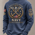 US Navy 250Th Anniversary Proud To Have Served Long Sleeve Shirt US Navy Apparel - Gearneko