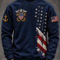 US Navy 250Th Anniversary Veterans American Sweatshirt US Navy Apparel - Gearneko