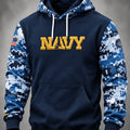 US Navy 250Th Anniversary Veterans Commemorative Hoodie US Navy Apparel - Gearneko