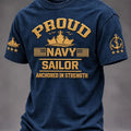 US Navy 250Th Anniversary Proud Sailor T-Shirt US Navy Apparel Gifts For Patriots - Gearneko